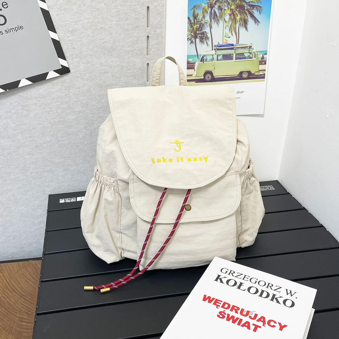 Casual Lightweight Drawstring Backpack