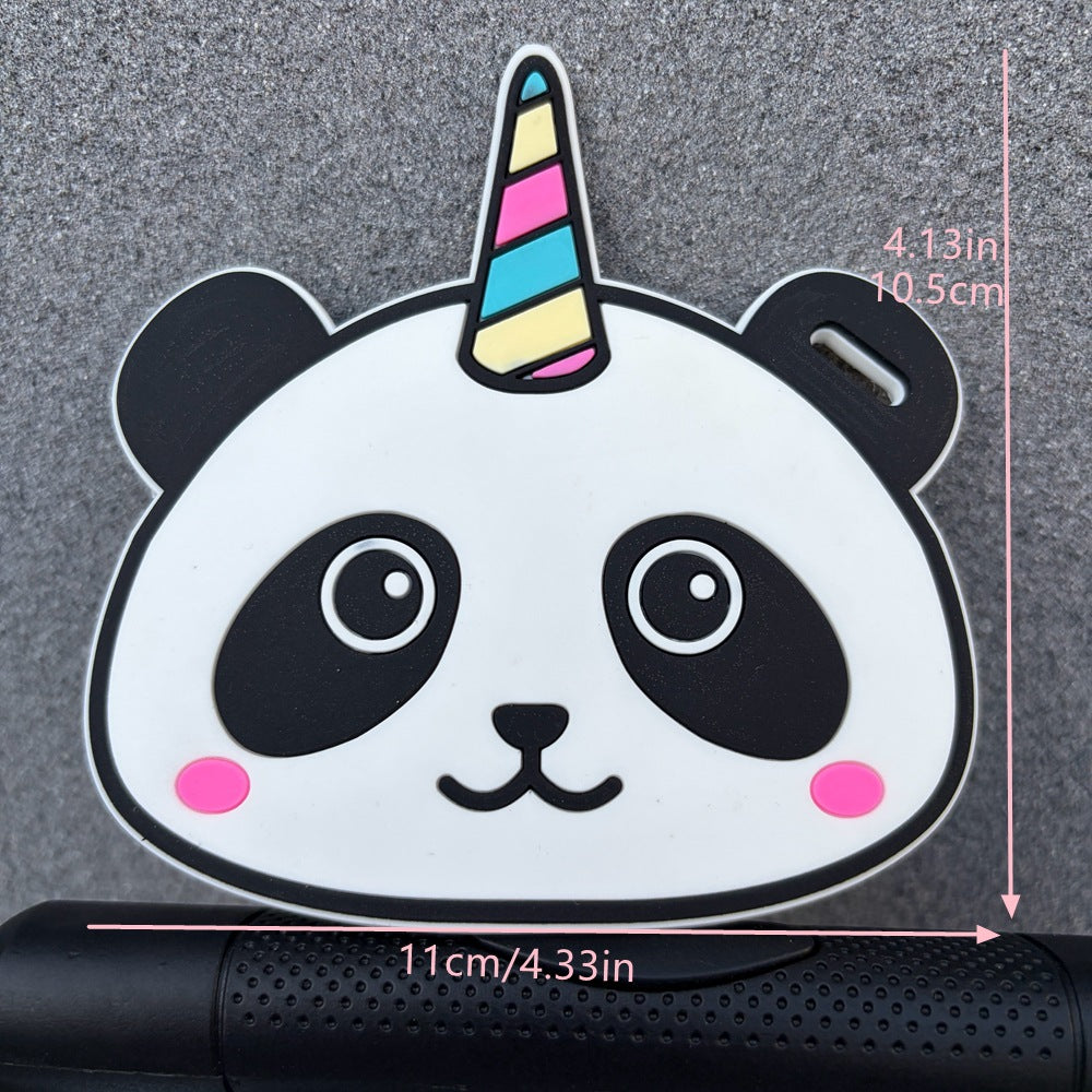 Panda-Themed Luggage Identifier Kalsten