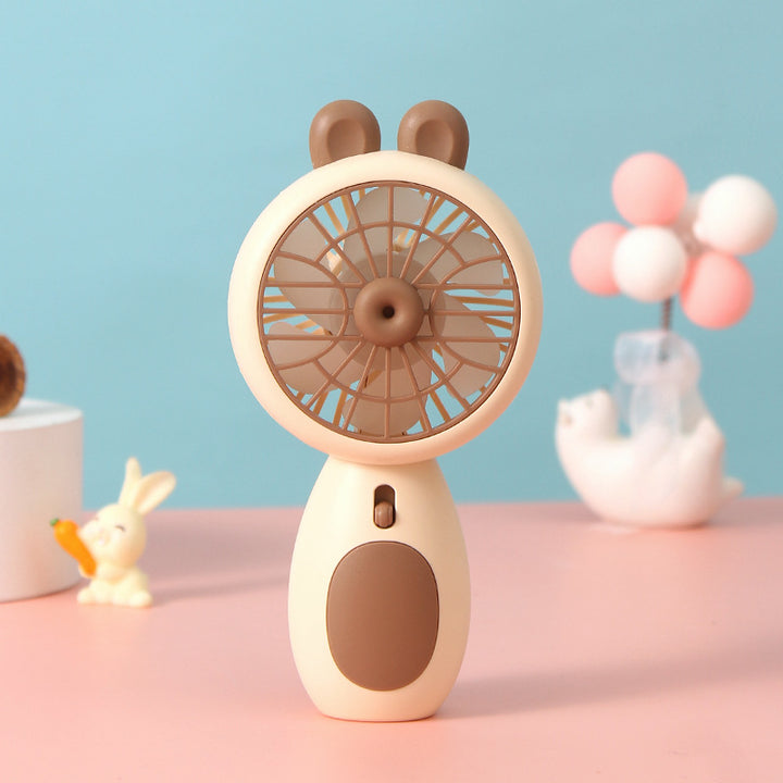 Women Portable Animal Pattern Hand Fan Kalsten