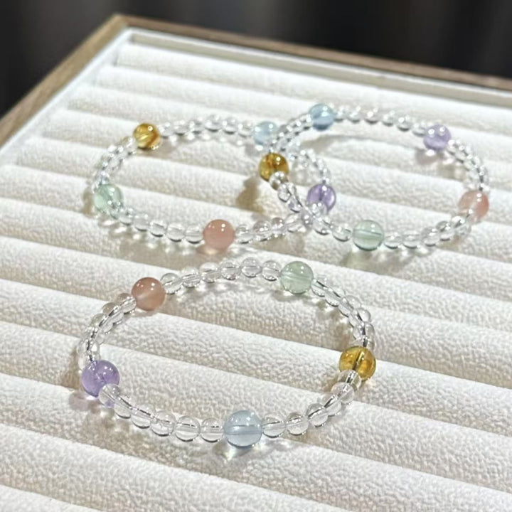 Adjustable Gemstone Stretch Bracelet Kalsten