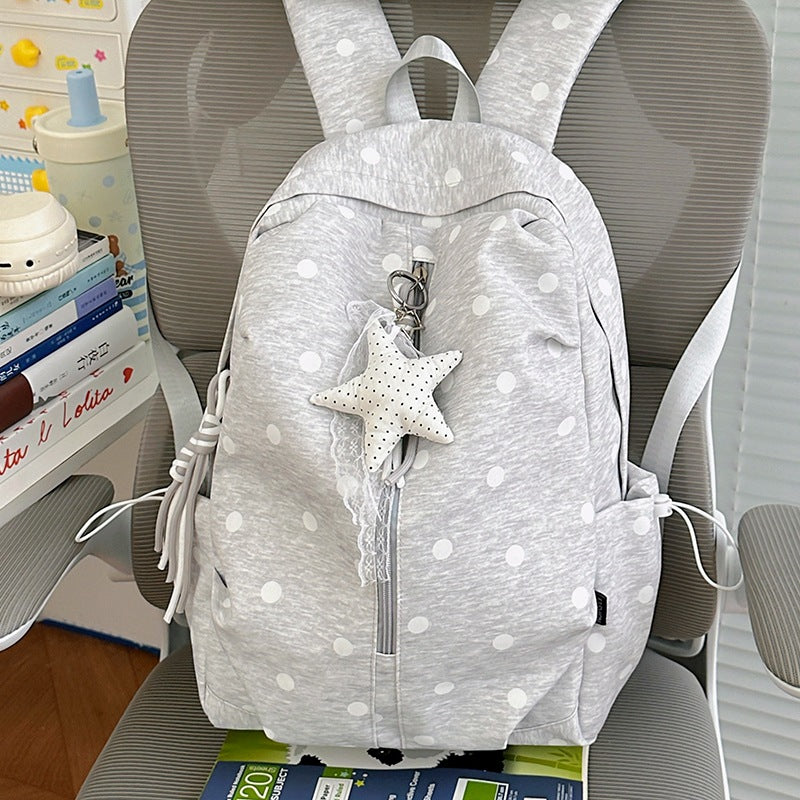 Playful Polka Dot Backpack Kalsten