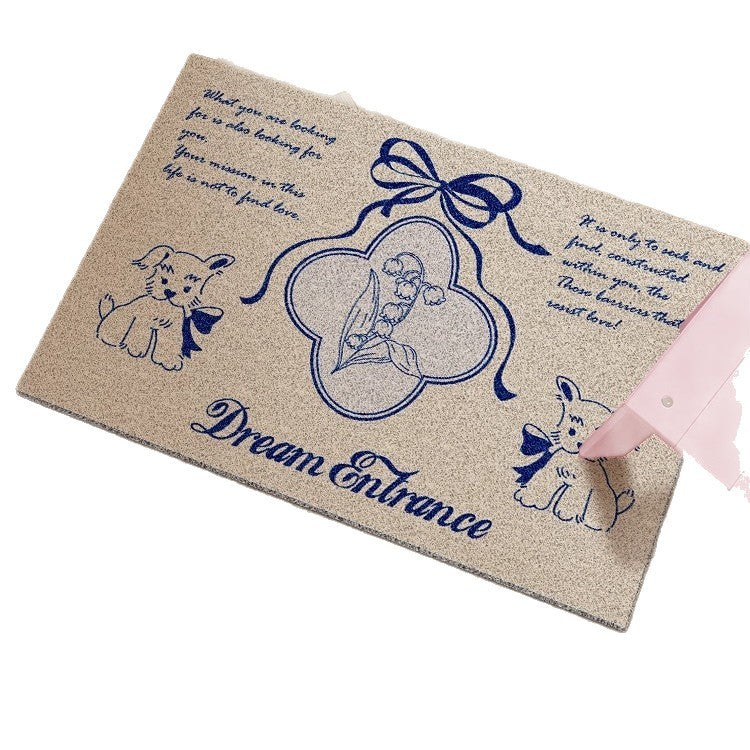 Whimsical Entrance Doormat Kalsten