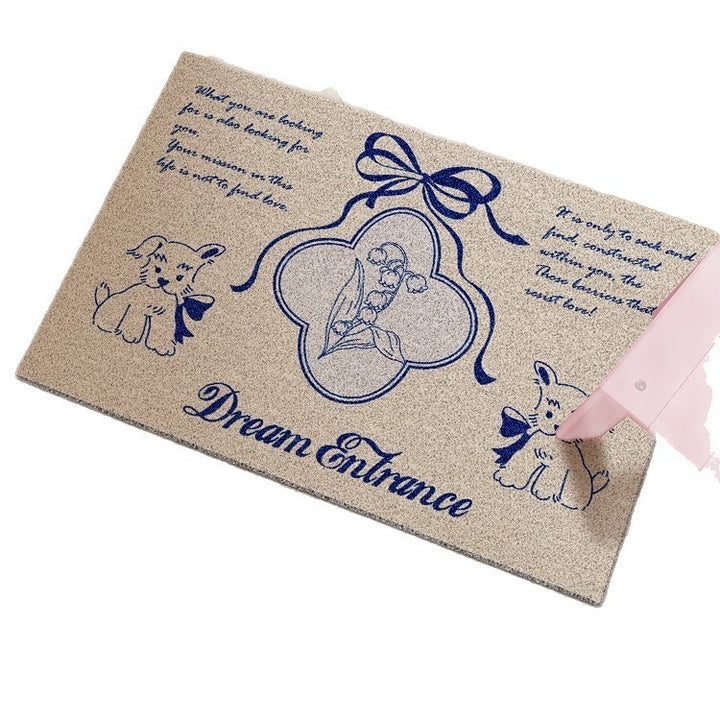 Whimsical Entrance Doormat Kalsten