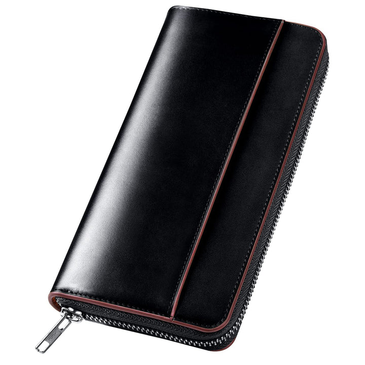 Zip-Around Leather Wallet Kalsten