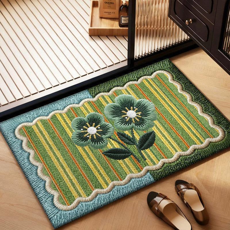 Home Décor Embroidered Mat