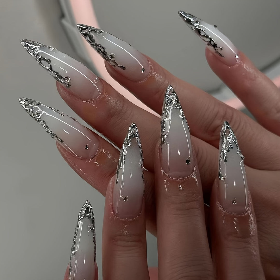 Elegant Stiletto Press-On Nail Set Kalsten