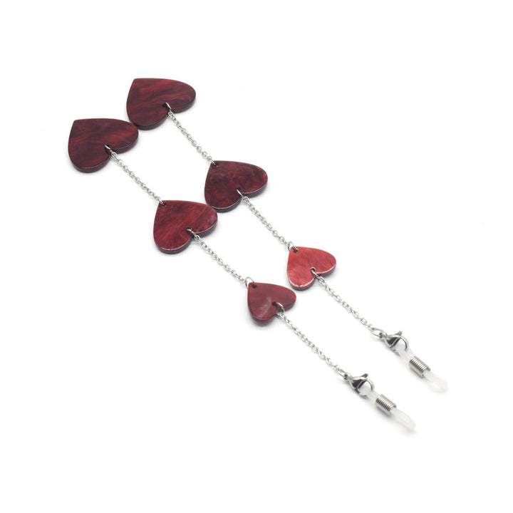 Stylish Heart-Themed Eyewear Chain Kalsten