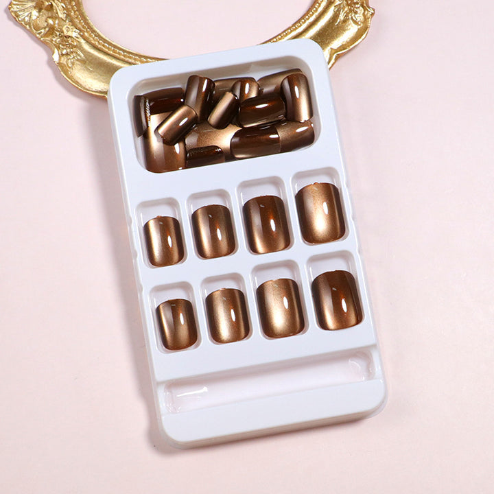 Glossy Long-Lasting Press-On Nail Set Kalsten