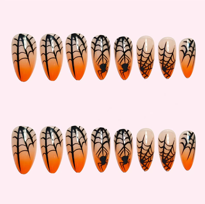 Halloween-Themed Nail Art