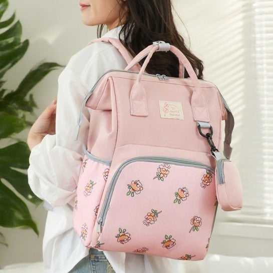 Stylish Floral Pattern Backpack Kalsten