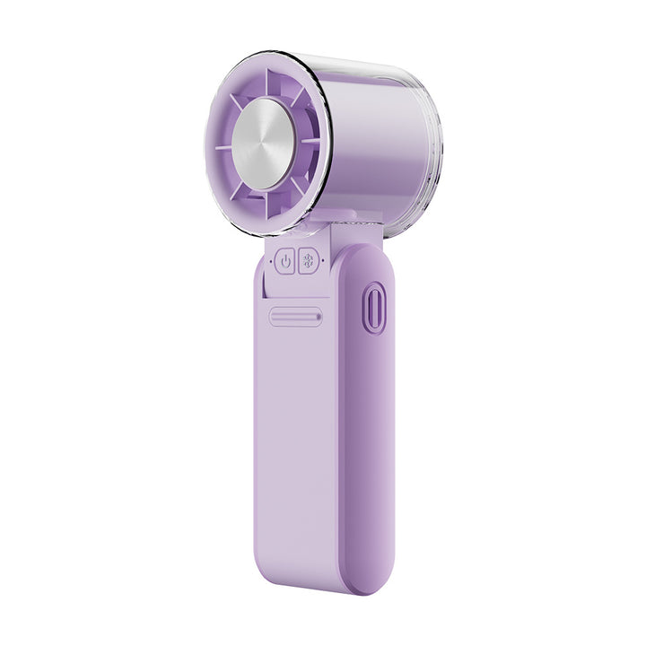 Women's Portable Mini Fan with USB Charging Function and LED Display Kalsten