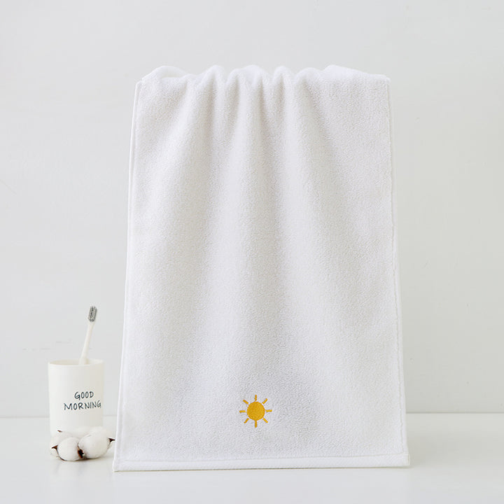 Luxury terry bath towel with elegant texture Kalsten