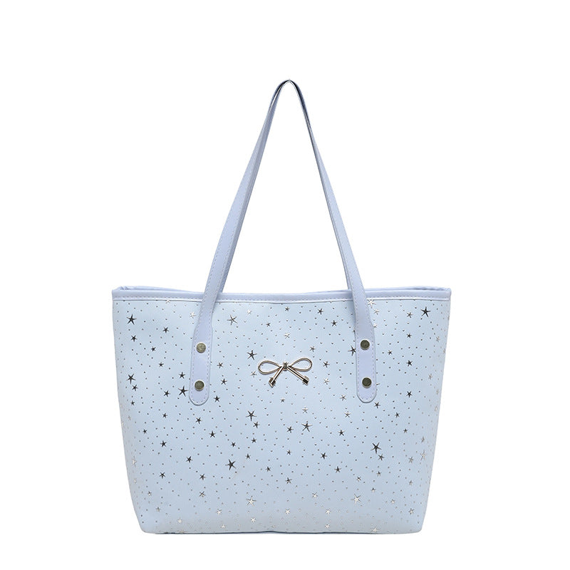 WoStylish Star-Embellished Tote Bag Kalsten