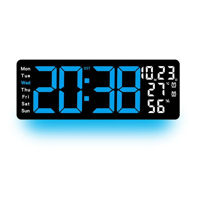 Digital Multi-Function Alarm Clock with Color LED Display Kalsten