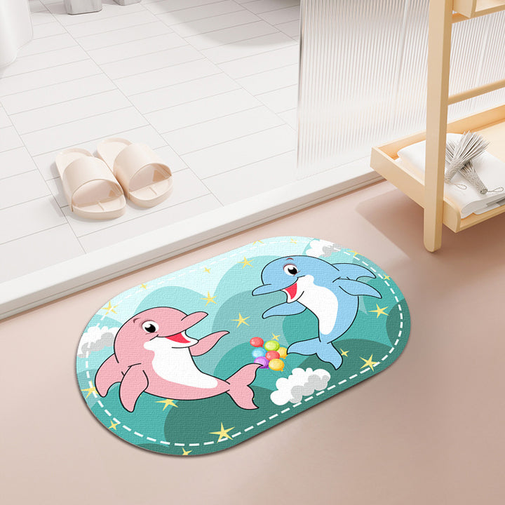 Cute Pet-Themed Entrance Mat
