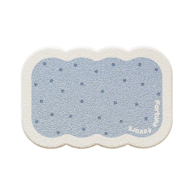 Soft Textured Decorative Bathroom Mat Kalsten
