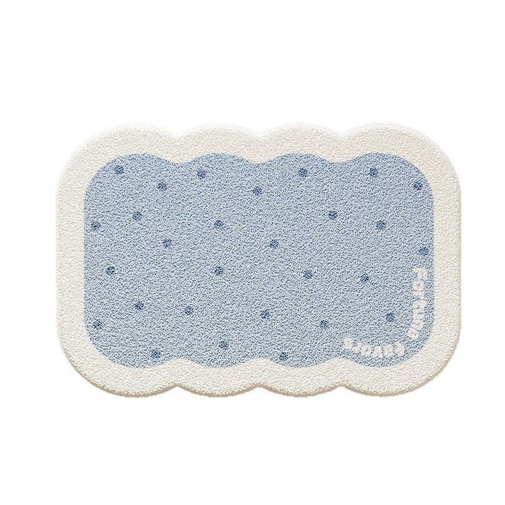 Soft Textured Decorative Bathroom Mat Kalsten