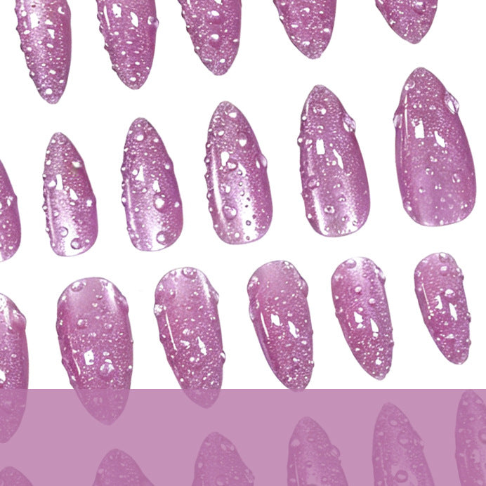 Glossy Gel Nail Art Kalsten
