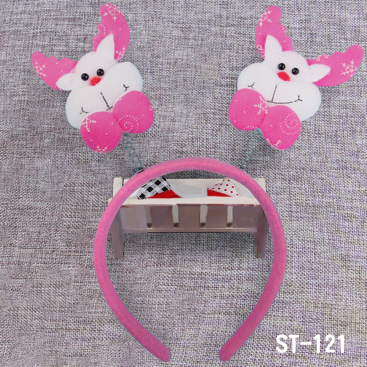 Decorative Holiday Antler Headband