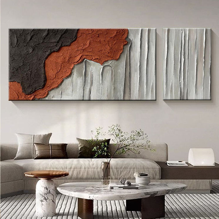 Textured Abstract Wall Decor