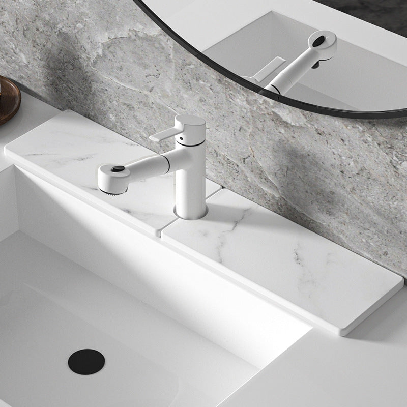 Elegant Bathroom Sink Faucet Mat