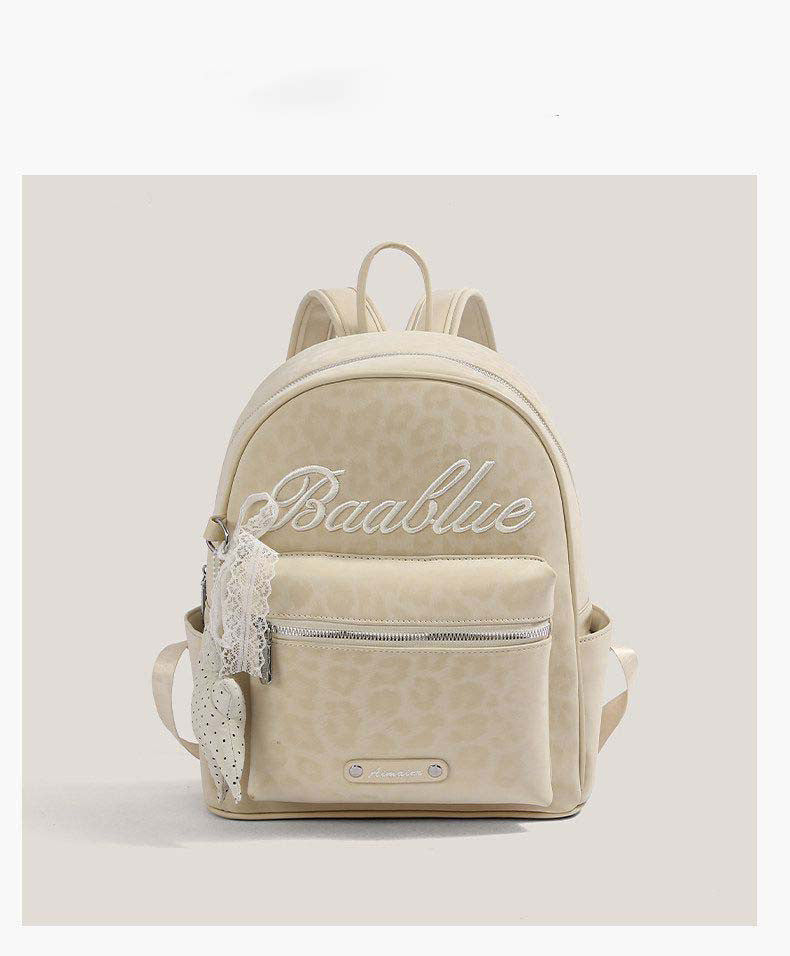 Star-Embellished Casual Backpack Kalsten