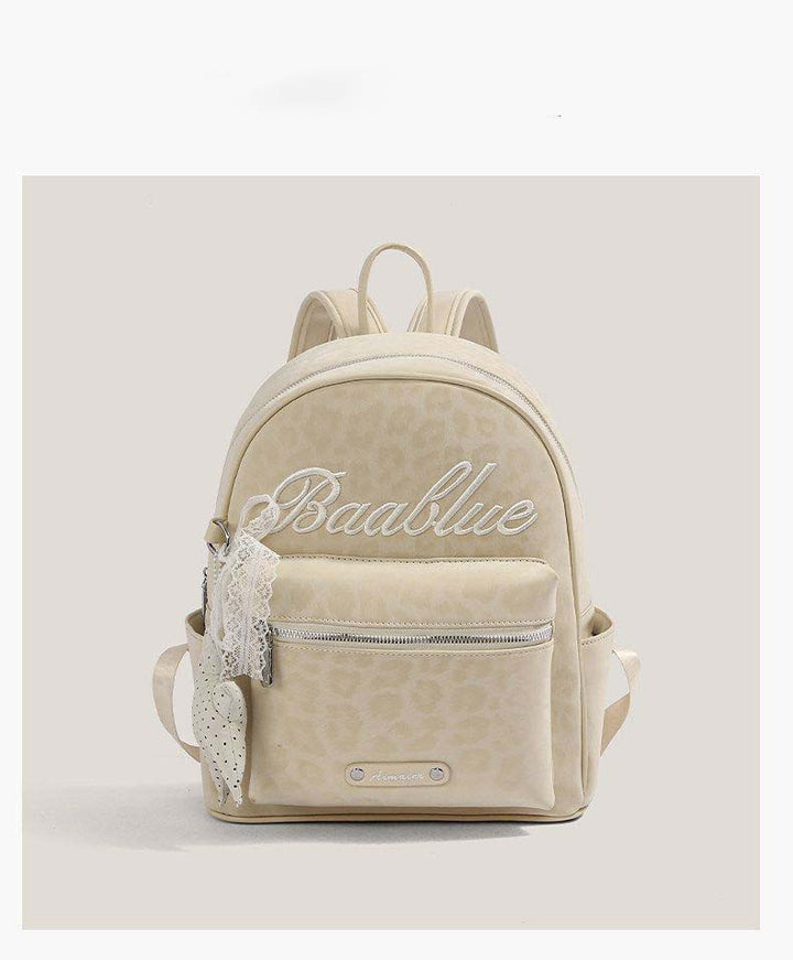 Star-Embellished Casual Backpack Kalsten