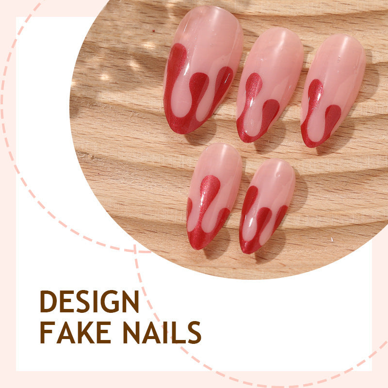 Artificial Nail Set with Modern Accents Kalsten