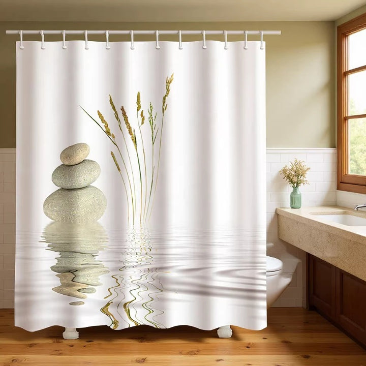 Artistic Floral Shower Curtain Kalsten