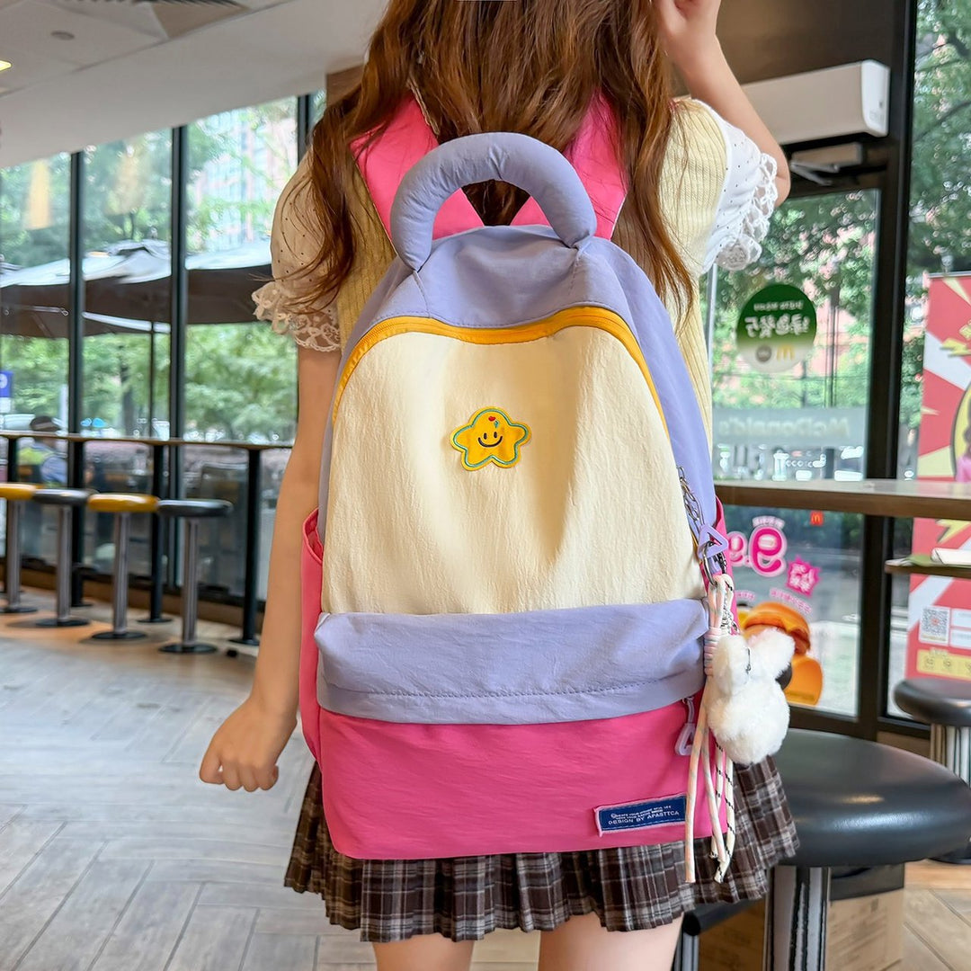 Fun Character Embroidered Backpack Kalsten