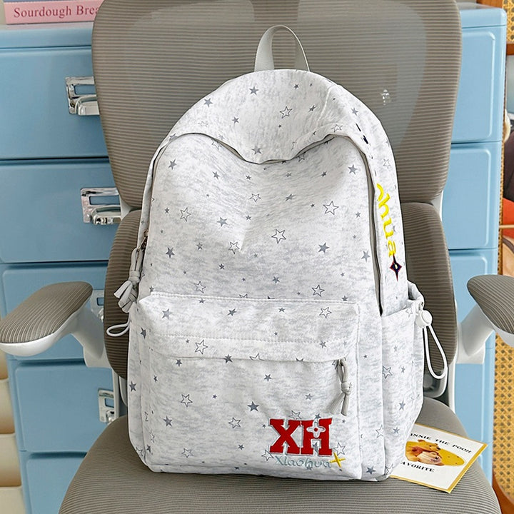Casual Star-Embellished Backpack Kalsten 1791205546