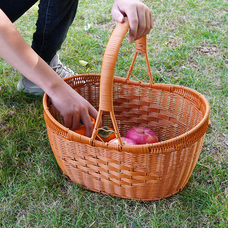 Eco-Friendly Woven Shopping Basket Kalsten