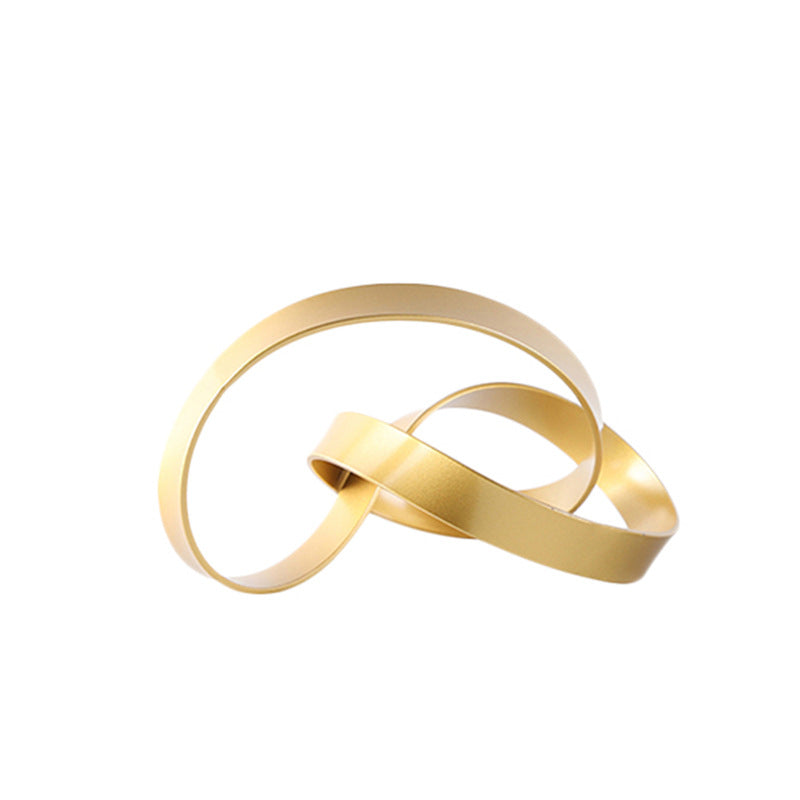 Stylish Metal Decorative Sculpture