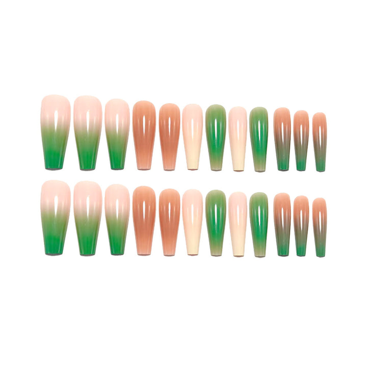Artificial nails in modern ombre design Kalsten