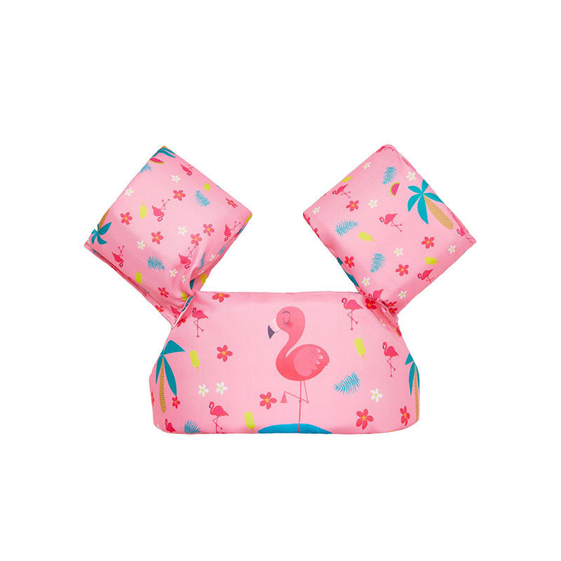 Women's Inflatable Swimming Aid with Colorful Flamingo Design Kalsten