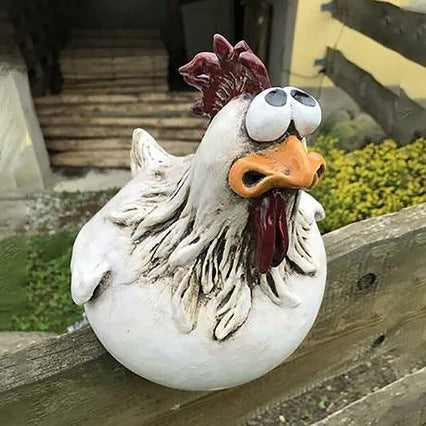 Decorative Chicken Figurine Kalsten