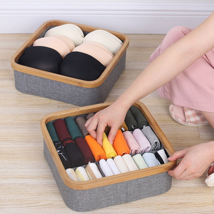 Practical storage basket with compartments Kalsten