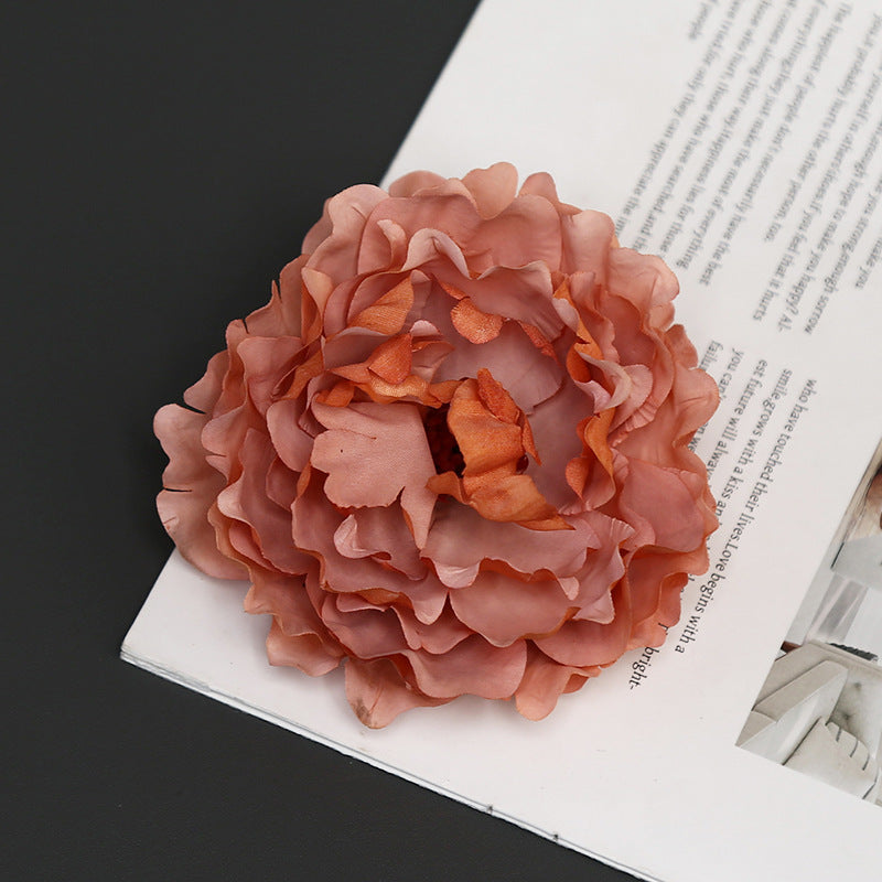 Decorative Fabric Floral Brooch