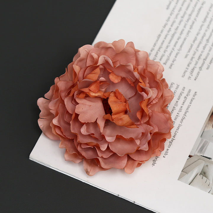Decorative Fabric Floral Brooch