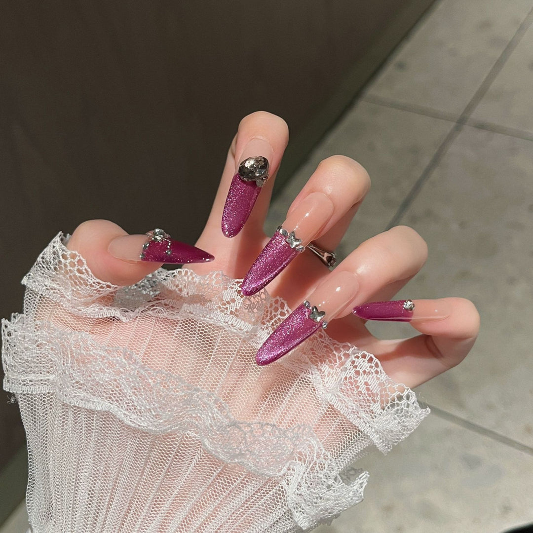 Glamorous Stiletto Nail Art Extensions Kalsten