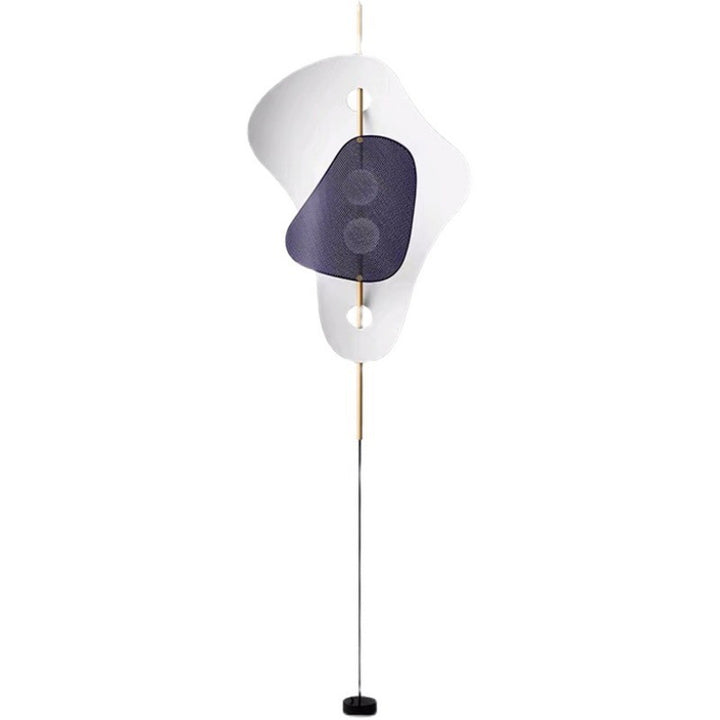 Abstract Floor Lamp with Unique Organic Design
