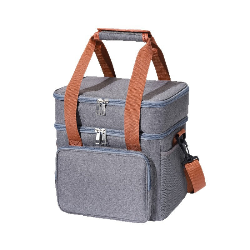 Insulated Multi-Compartment Food Cooler Tote Kalsten