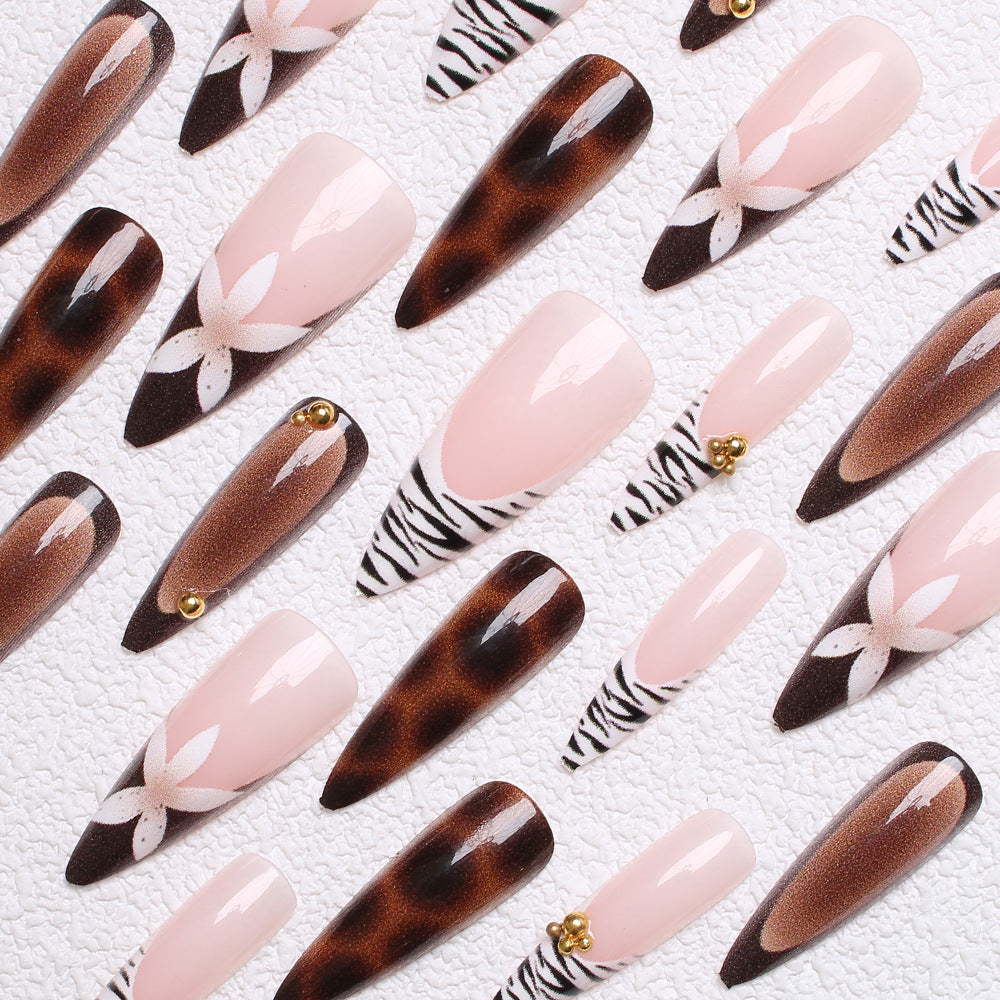 Artistic Stiletto Press-On Nails Kalsten