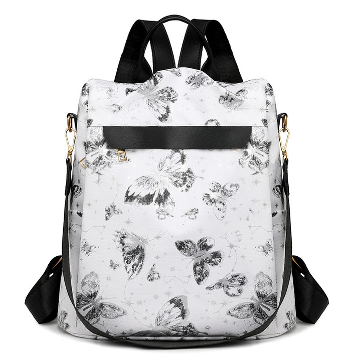Backpack with Elegant Butterfly Design and Practical Compartments Kalsten