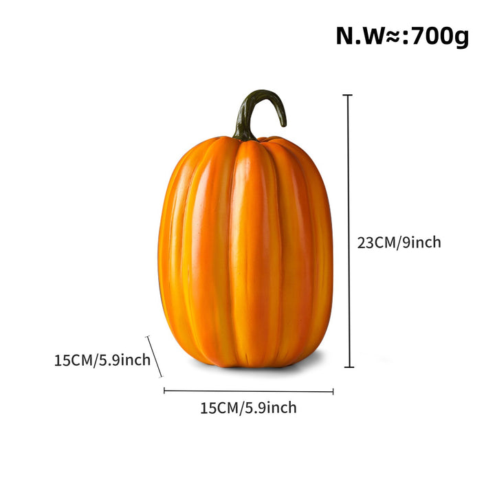 Decorative pumpkin figure as autumn probe Kalsten