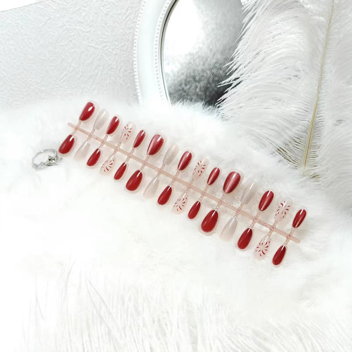 Artificial nails with glamorous accents Kalsten