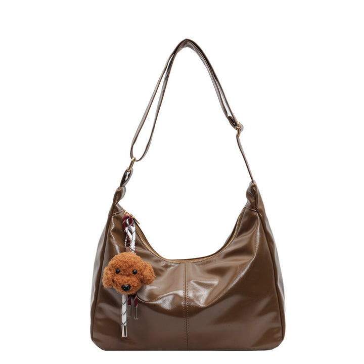 Shoulder bag with charming animal pendant Kalsten