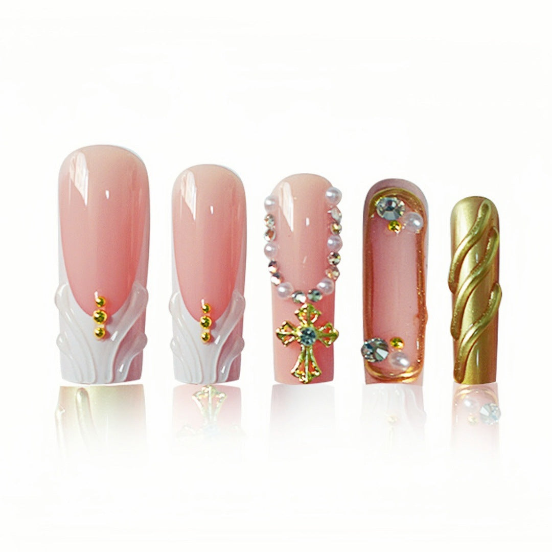 Ornate Press-On Nail Extensions Kalsten