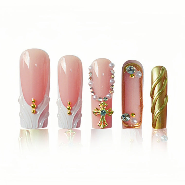 Ornate Press-On Nail Extensions Kalsten