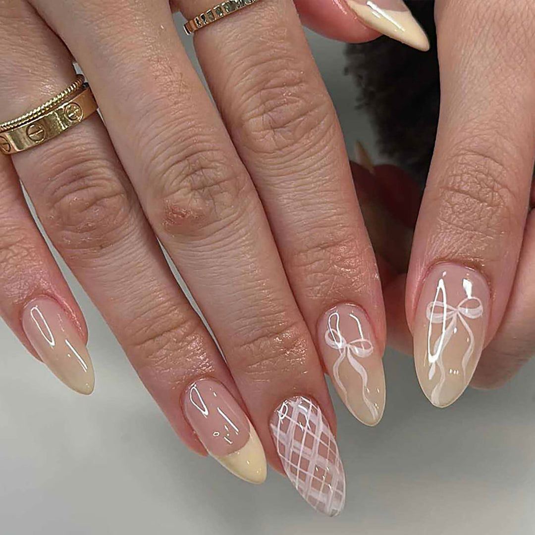 Elegant Stiletto Nail Art Set